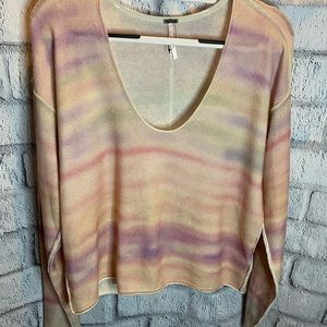 Free People V-Neck Cashmere Sweater. NWOT